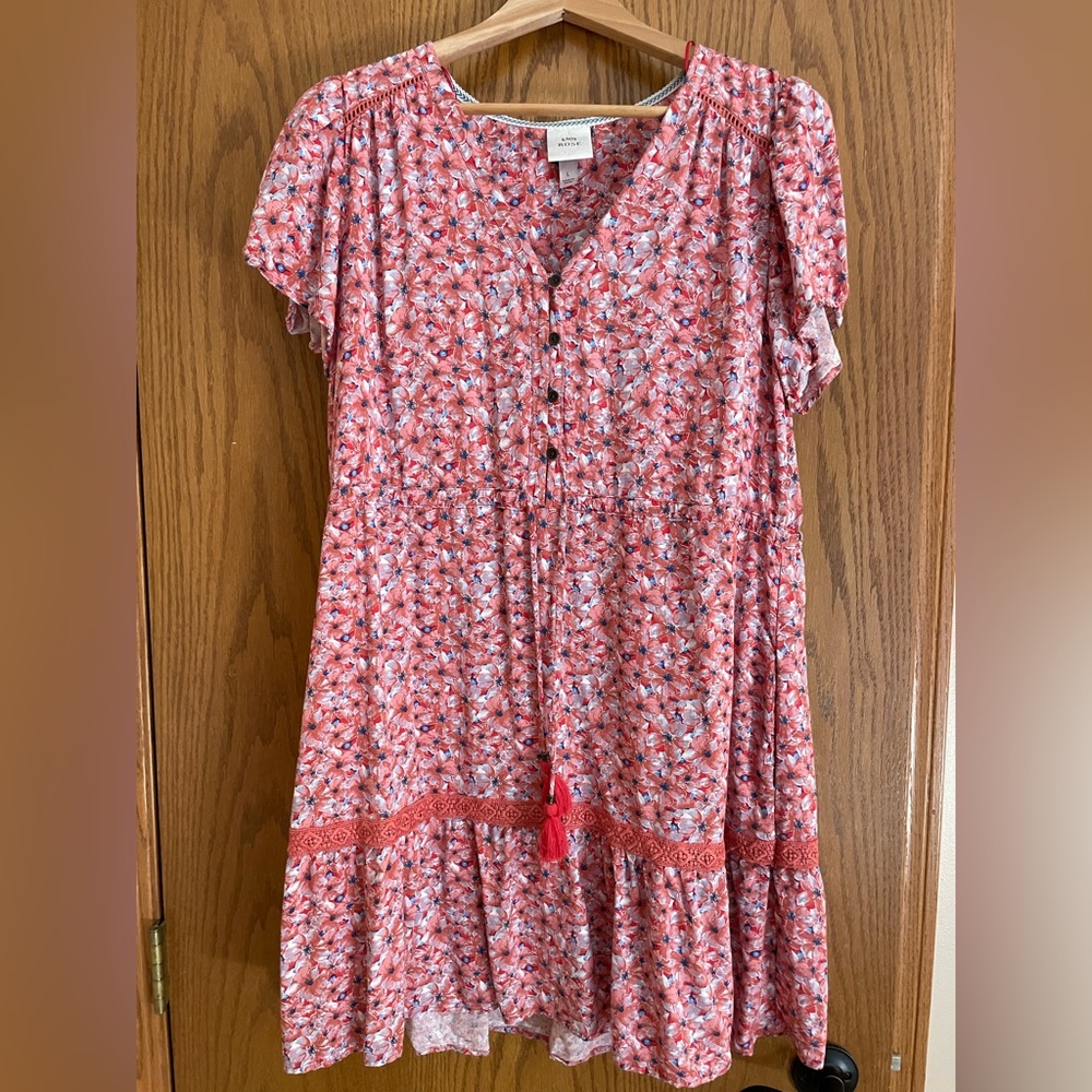 Knox Rose Floral Knee-Length Dress